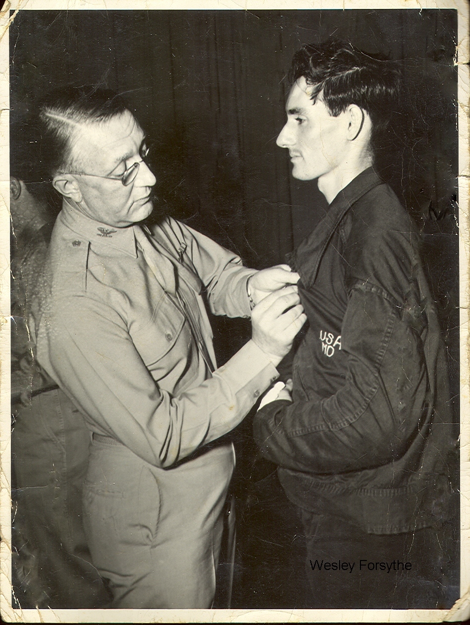 Private Wesley Forsythe Normandy, France 1944.